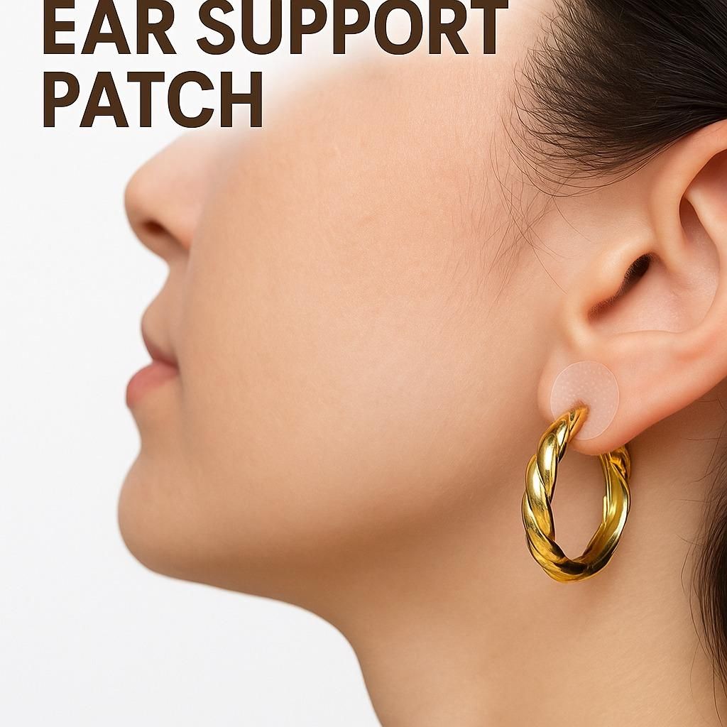 Premium Ear-Lift Pro Support Patches (50 Pcs & Get 50 Pcs FREE)