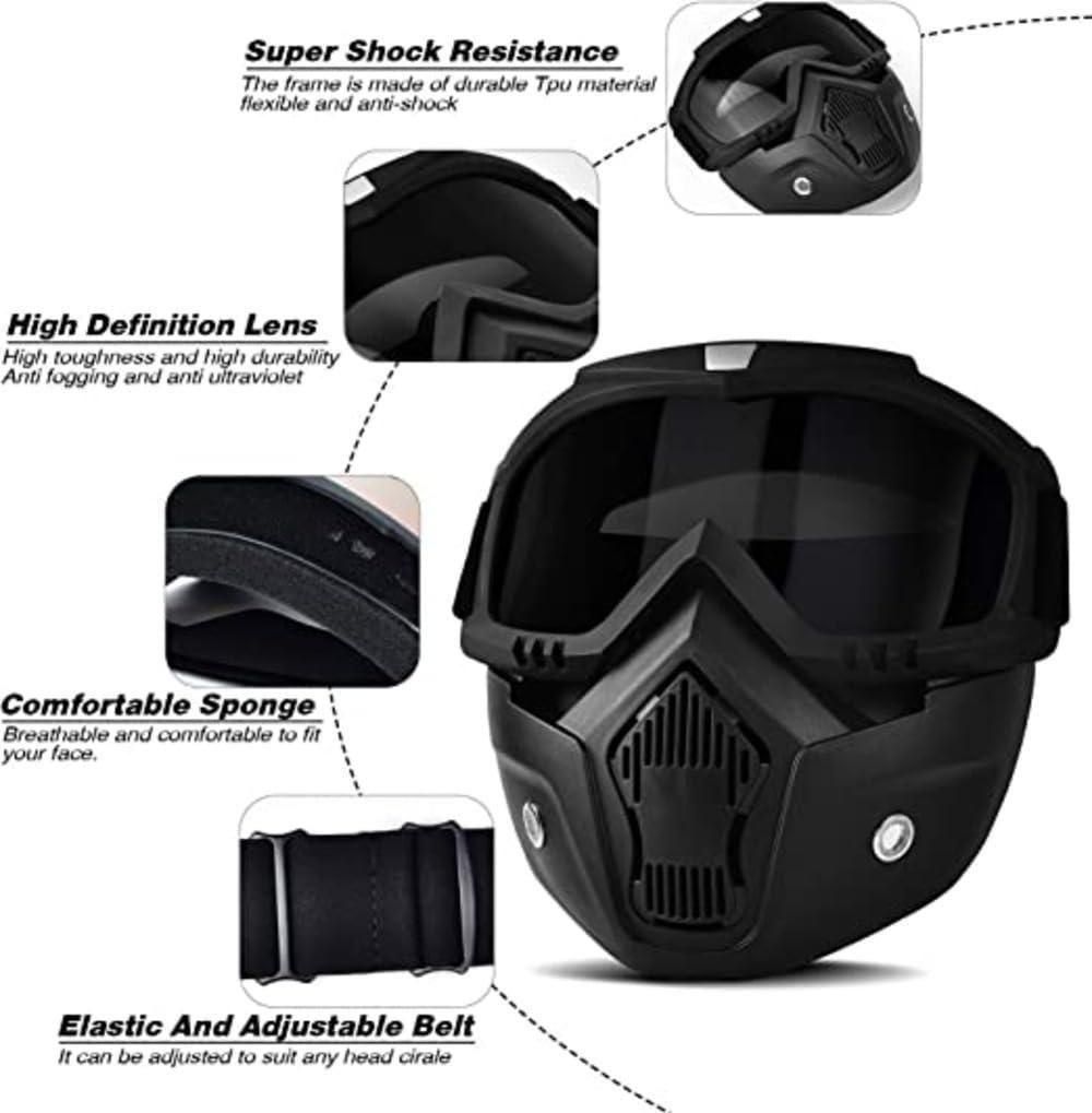 Goggle Mask Anti-Scratch UV Protective