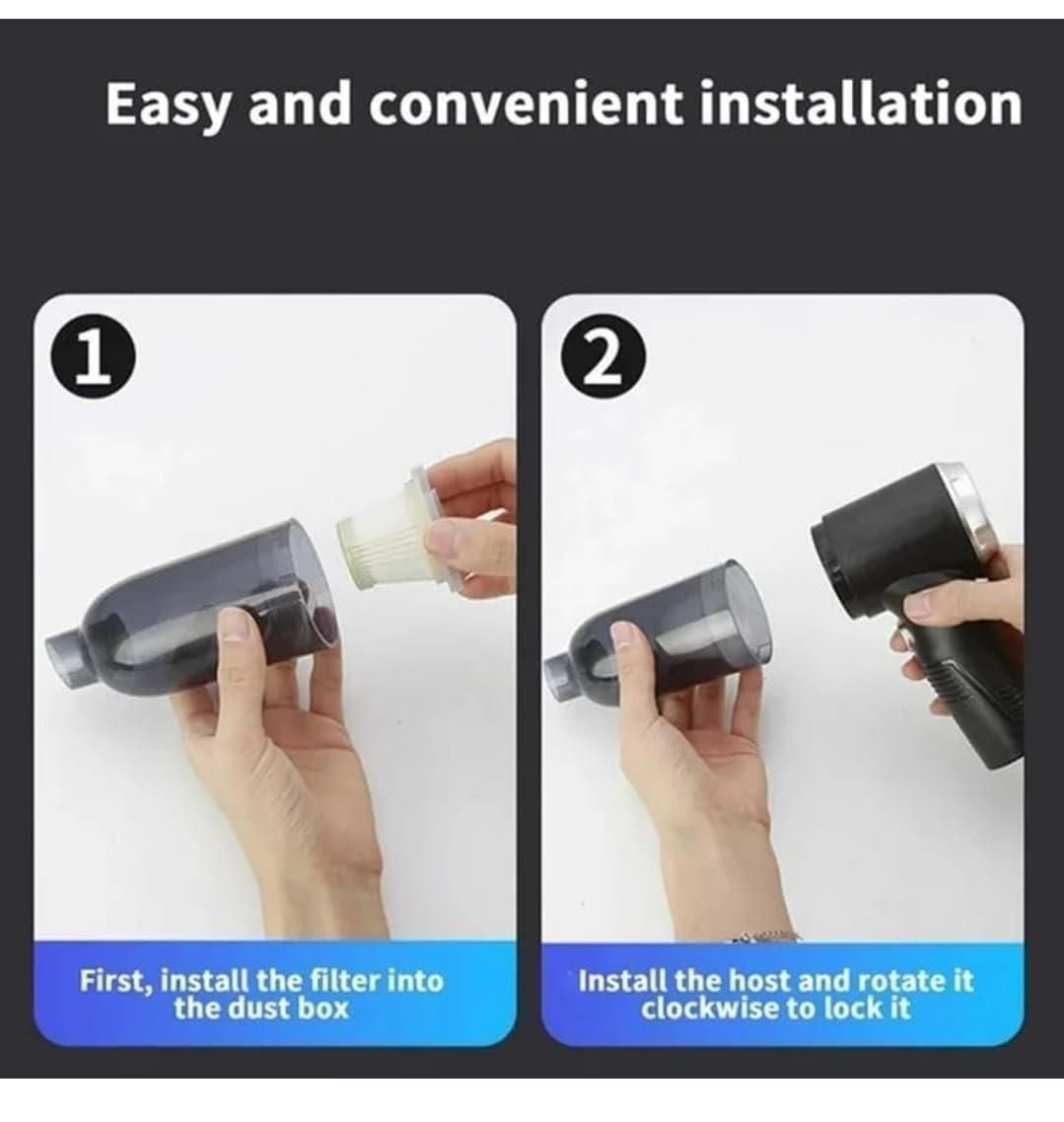 DustX Pro™ – Cordless Turbo Suction & Air Duster