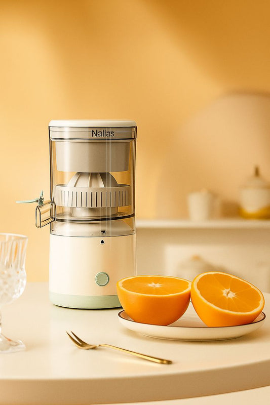 Portable Rechargeable Mini Juicer Machine | Compact Cold Press Fruit & Vegetable Juice Extractor for Fresh & Healthy Drinks at Home, Office & Travel