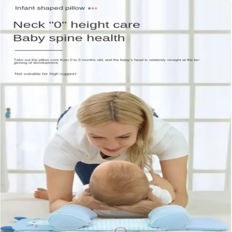 SnugNest™ Baby Head Support Pillow - Where safety meets sweet dreams 🌙💤