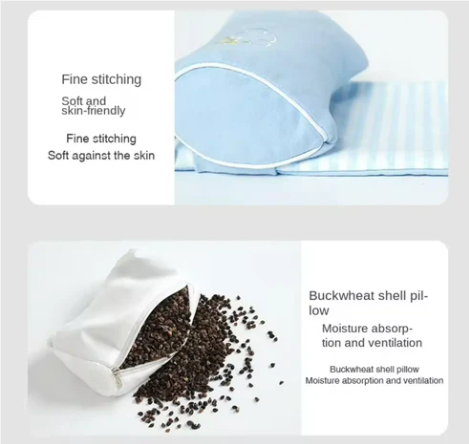 SnugNest™ Baby Head Support Pillow - Where safety meets sweet dreams 🌙💤