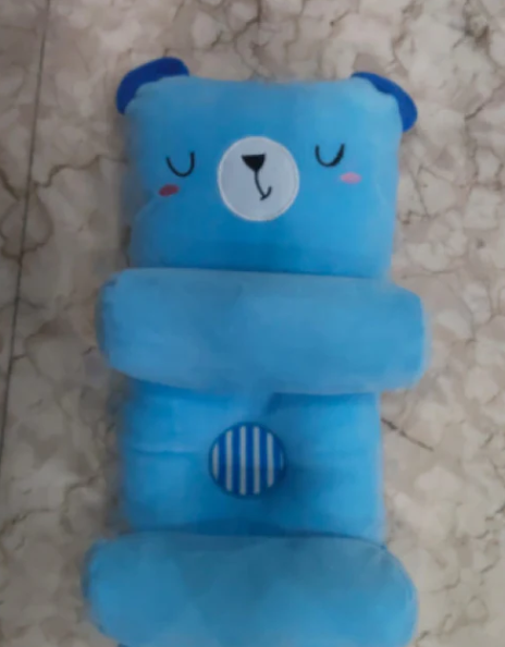 SnugNest™ Baby Head Support Pillow - Where safety meets sweet dreams 🌙💤