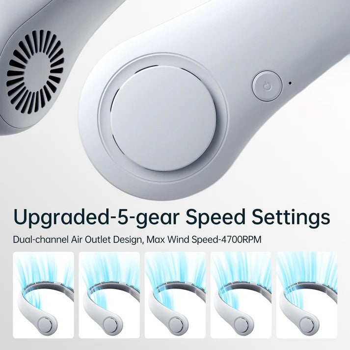 Bladeless Rechargeable Neck Fan