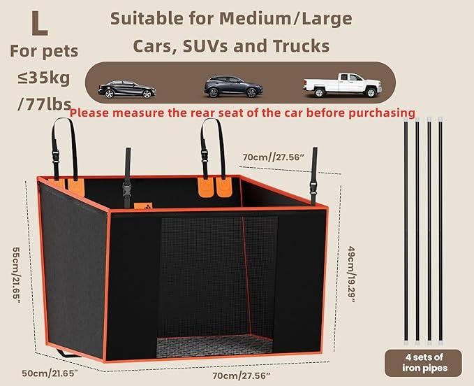 Portable Dog and Car Seat for Travel