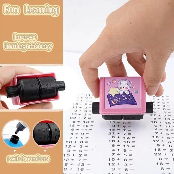 Birud Addition Stamps for Kids – Roller Design Teaching Tool