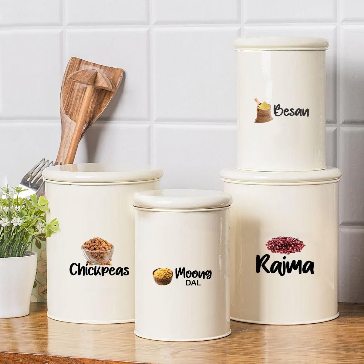 3D Label Set for Jars & Containers