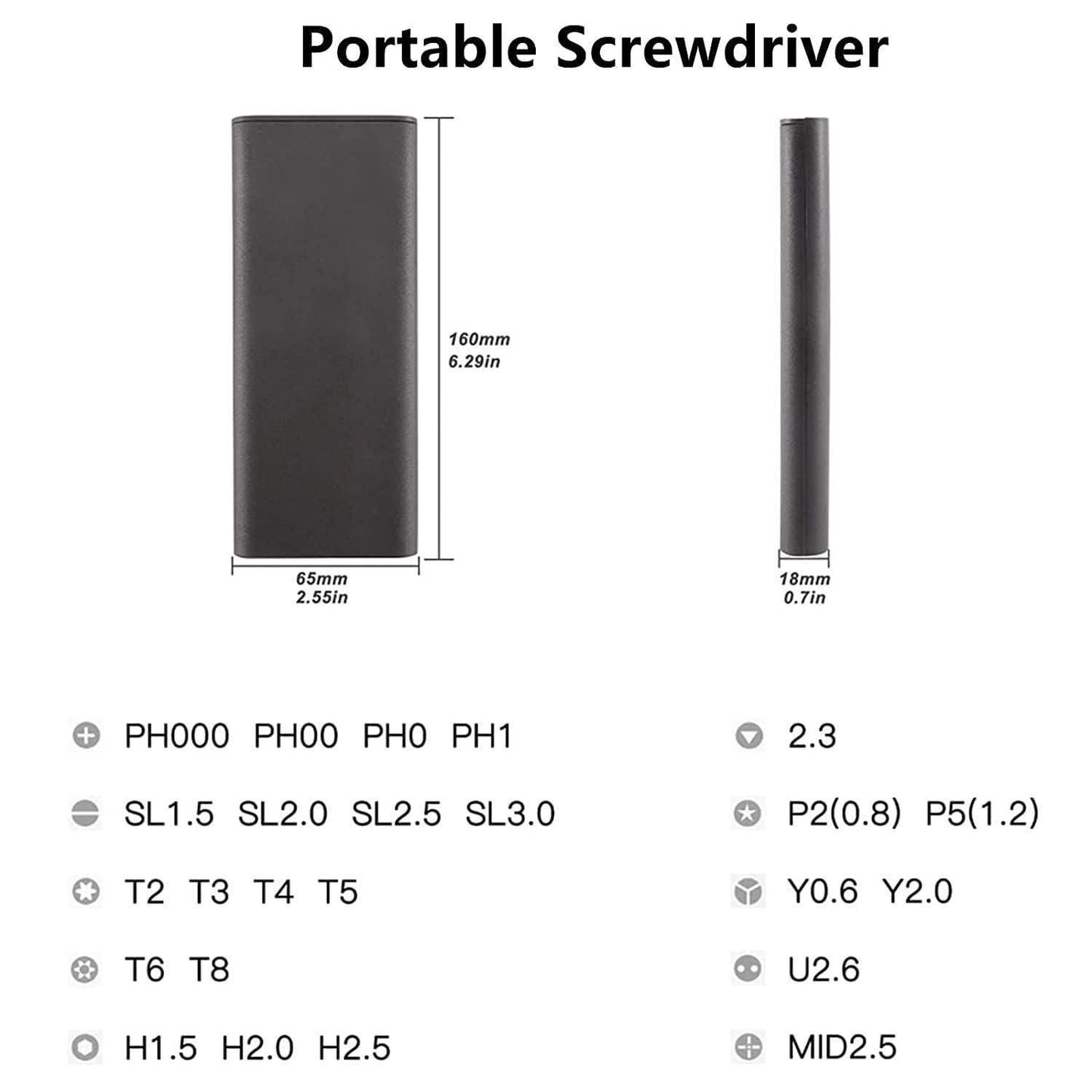 24-in-1 Pieces Precision Screwdriver Set