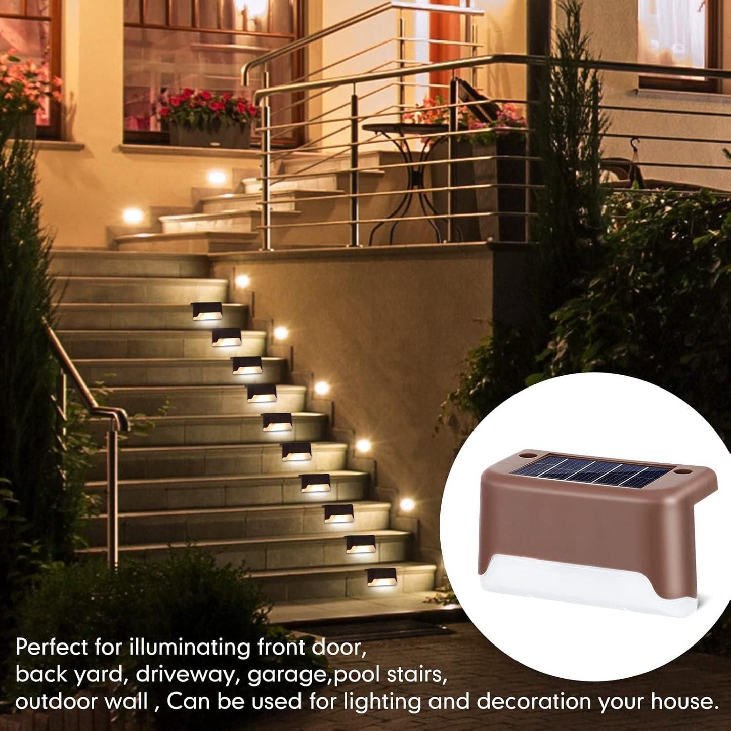 Solar Deck Lights – Waterproof, Durable & Energy-Efficient