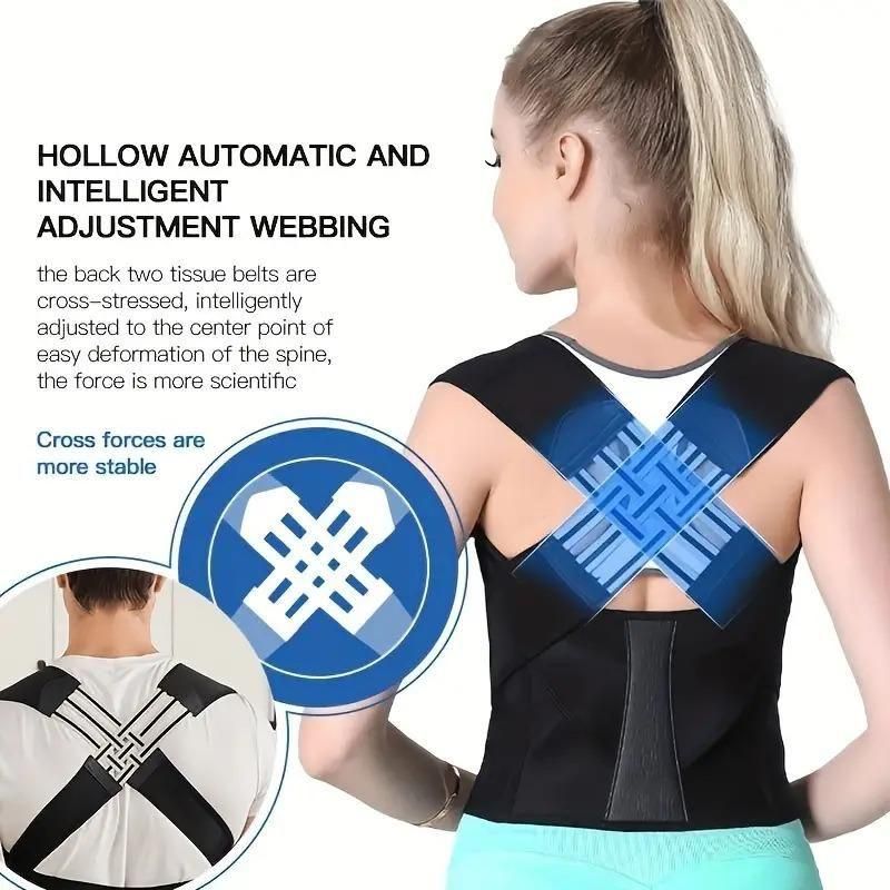 Adjustable Posture Corrector Belt for Back Support